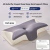 Ergonomic Butterfly Memory Foam Neck Pillow