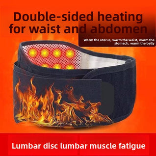 Therapeutic Self-Heating Magnetic Waist Belt