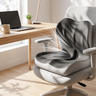 ContourFlow™ Ergonomic Seat Cushion