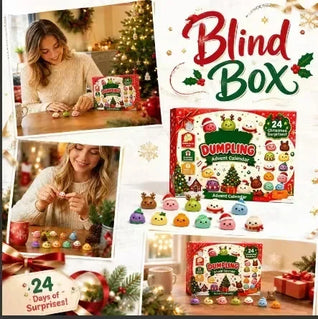 Christmas Squishy Advent Calendar Blind Box