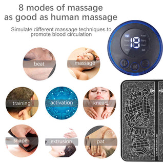USB Electric Foot and Leg Massager Pad
